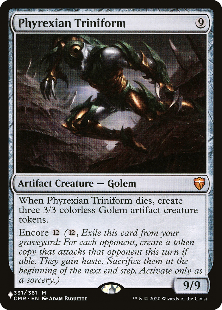 Phyrexian Triniform (LIST-331/361)  - The List