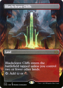 Blackcleave Cliffs (Borderless) (ONE-370) - Phyrexia: All Will Be One (Borderless) Foil