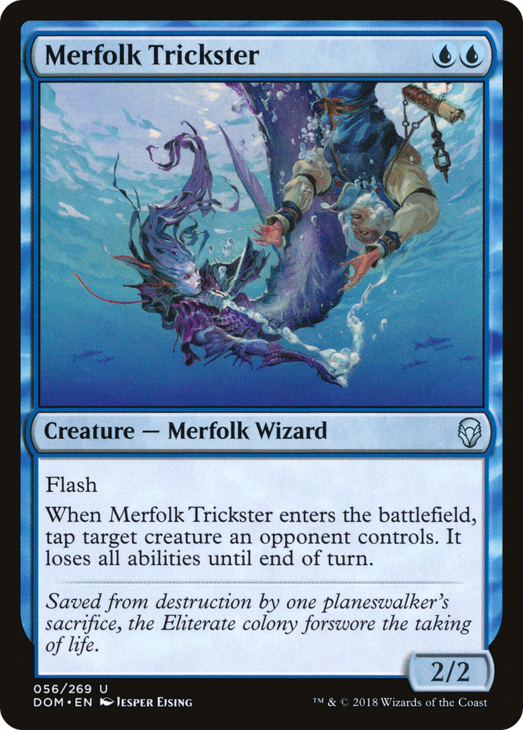 Merfolk Trickster (DOM-056)  - Dominaria