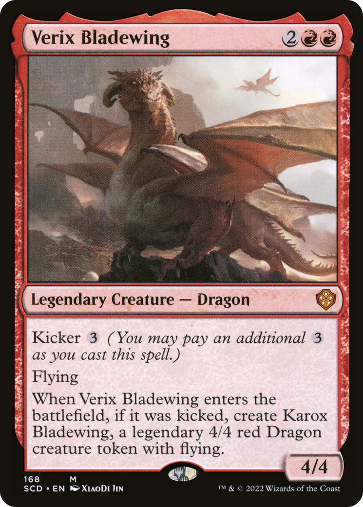 Verix Bladewing (SCD-168)  - Starter Commander Decks