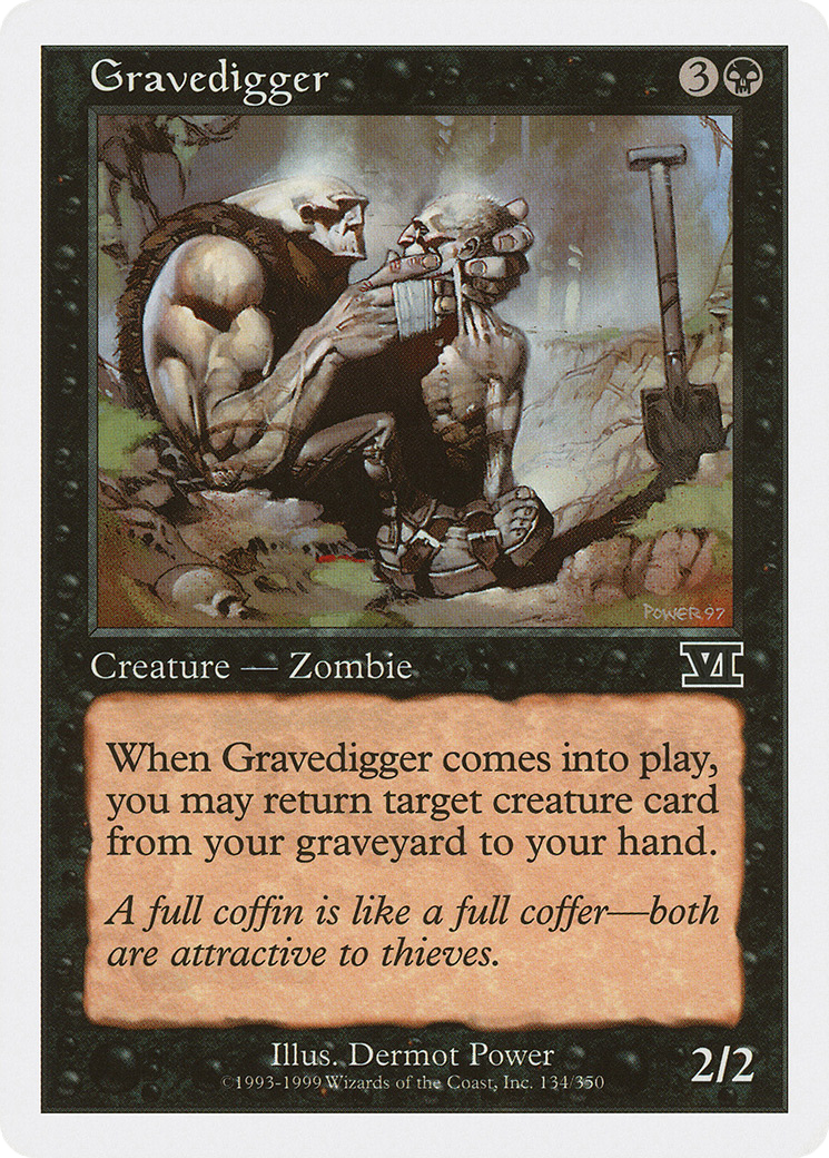 Gravedigger (6ED-134)  - Classic Sixth Edition