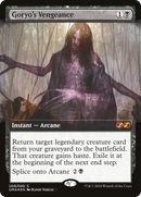 Goryo's Vengeance (UMA:BT-U09)  Foil - Ultimate Box Topper: (Extended Art)