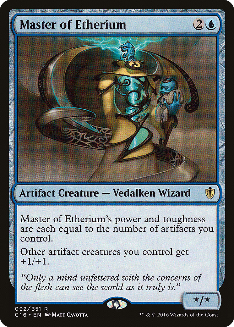 Master of Etherium (C16-092)  - Commander 2016