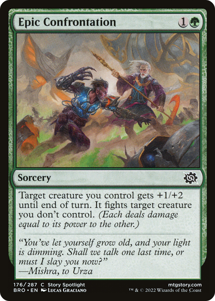 Epic Confrontation (BRO-176)  - The Brothers' War