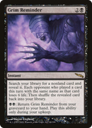 Grim Reminder (MRD-066)  - Mirrodin
