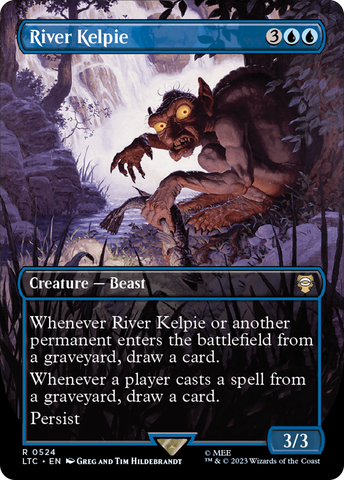 River Kelpie (Borderless) (LTC-524)  Foil - Tales of Middle-earth Commander