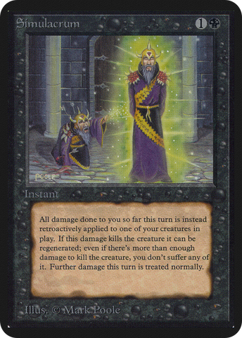 Simulacrum (LEA-)  - Limited Edition Alpha