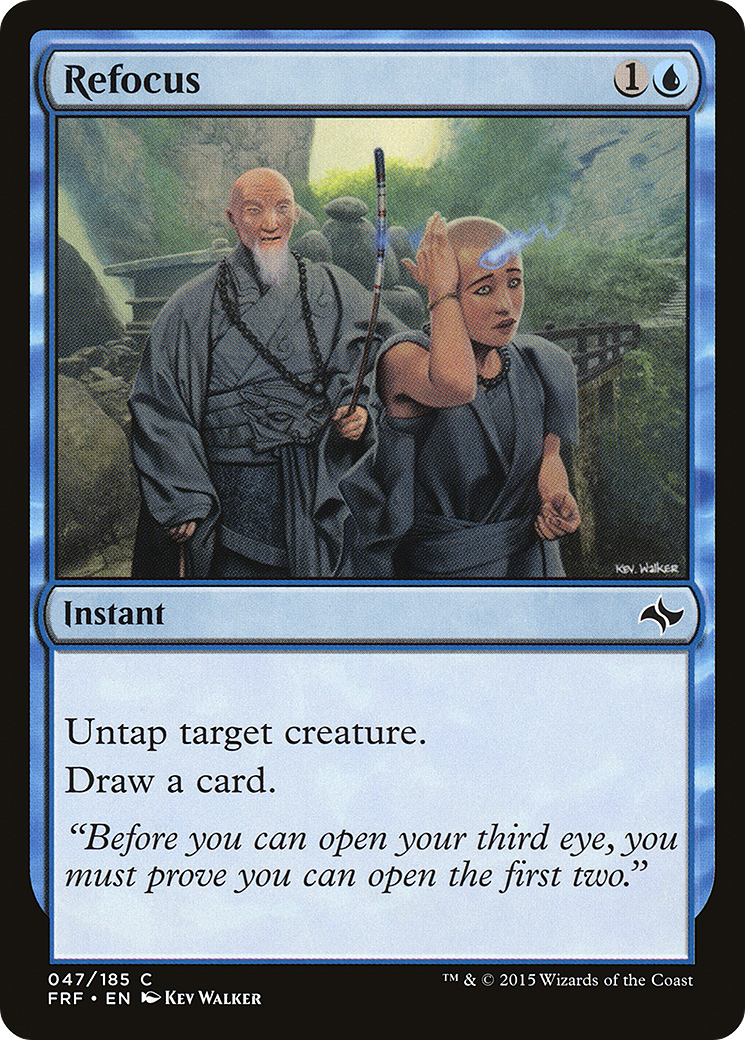 Refocus (FRF-047)  - Fate Reforged