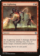 Arc Lightning (KTK-097)  - Khans of Tarkir
