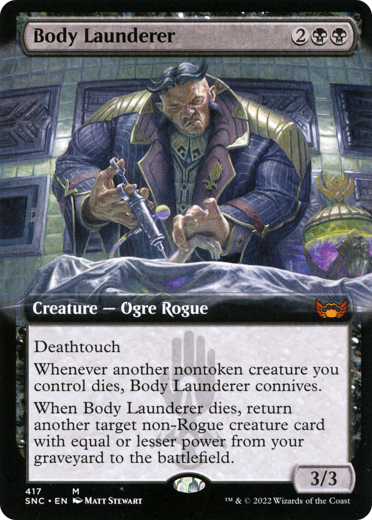 Body Launderer (Extended Art) (SNC-417) - Streets of New Capenna: (Extended Art) Foil