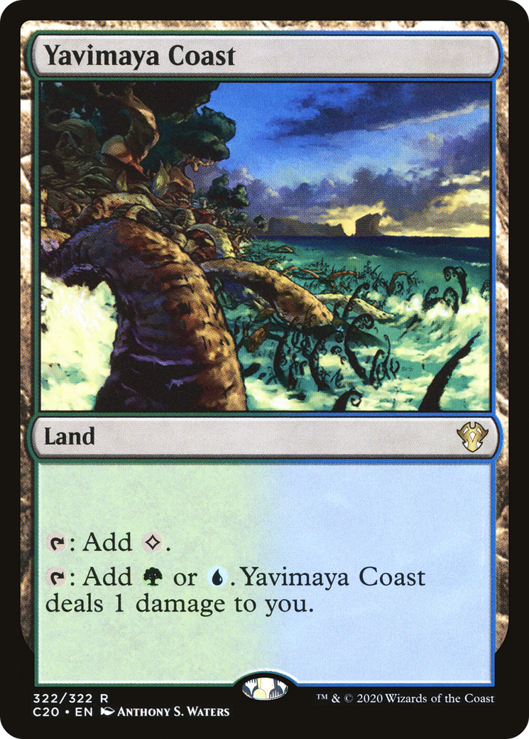 Yavimaya Coast (C20-322)  - Commander 2020