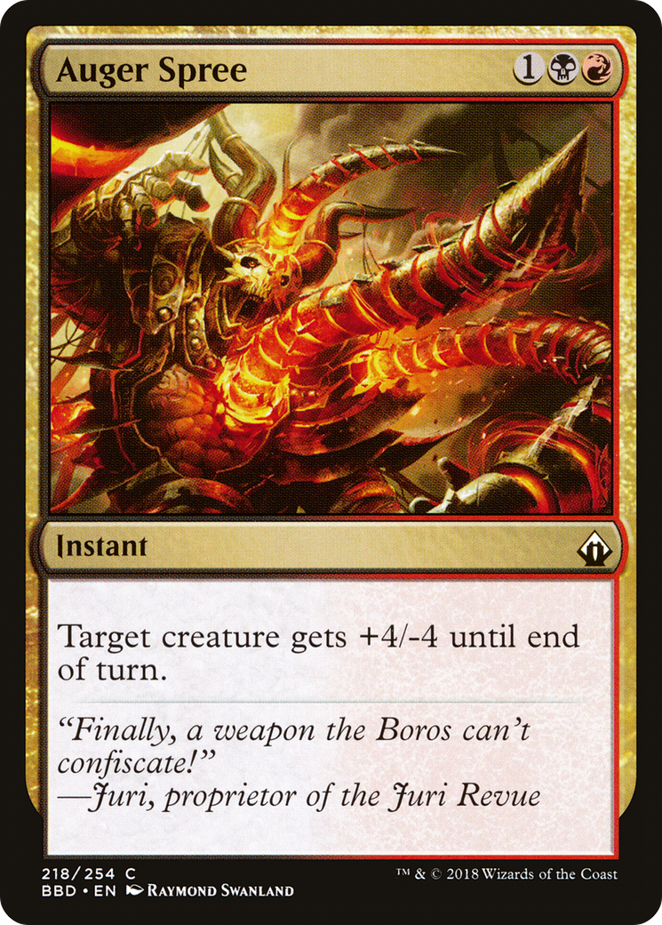 Auger Spree (BBD-218)  - Battlebond