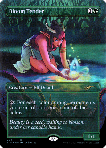 Bloom Tender (SLD-284)  Foil - Secret Lair Drop (Borderless)