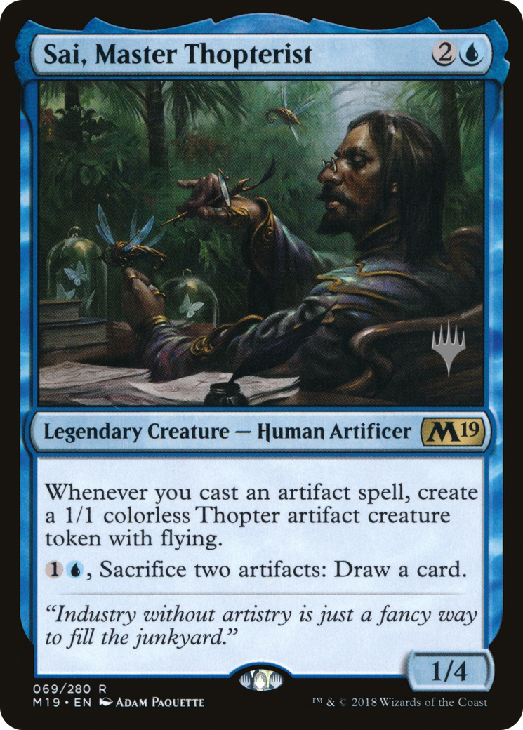 Sai, Master Thopterist (PPM20-69P) - Core Set 2019 Promos