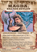 Magda, Brazen Outlaw (SLD-1688)  Foil - Secret Lair Drop: (Showcase) (Borderless)