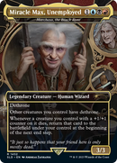 Miracle Max, Unemployed - Marchesa, the Black Rose (SLD-1452)  Foil - Secret Lair Drop / Miracle Max, Unemployed (Borderless)