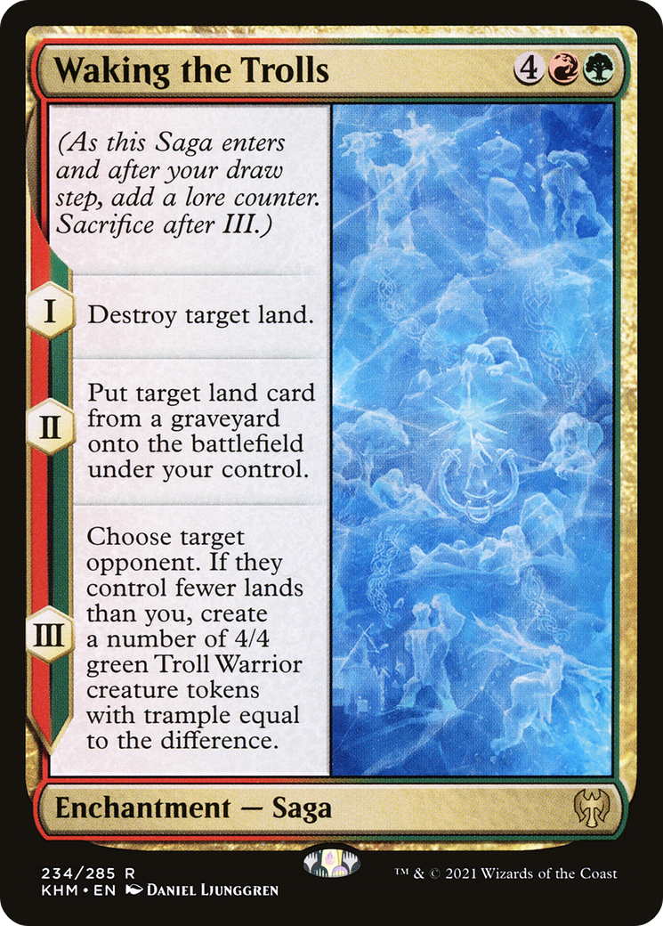 Waking the Trolls (KHM-234)  - Kaldheim