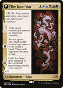 The Kami War (NEO-227)  Foil - Kamigawa: Neon Dynasty: (fandfc, enchantment)