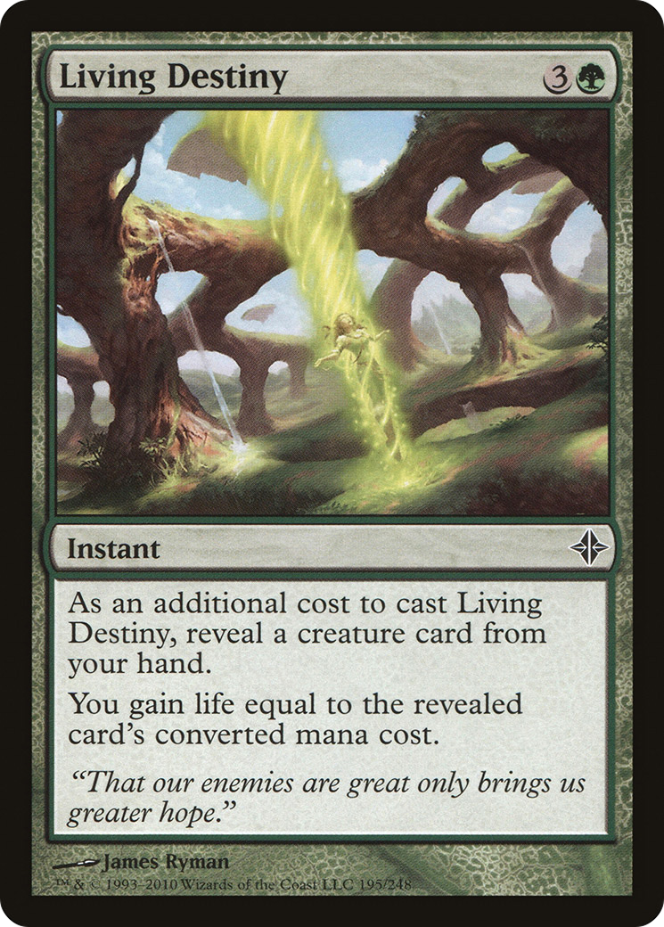 Living Destiny (ROE-195)  Foil - Rise of the Eldrazi