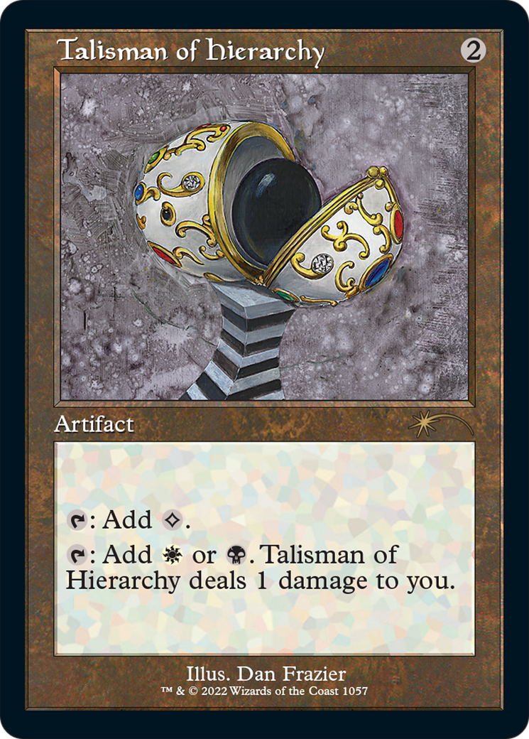 Talisman of Hierarchy (Retro Frame) (SLD-1057)  - Secret Lair Drop