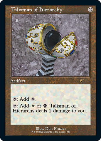 Talisman of Hierarchy (Retro Frame) (SLD-1057)  - Secret Lair Drop