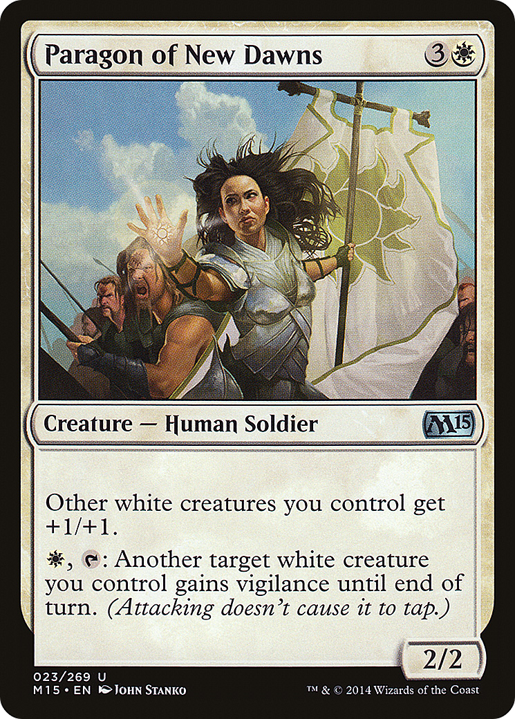 Paragon of New Dawns (M15-023)  - Magic 2015