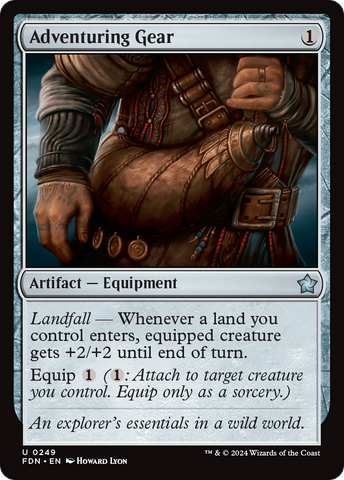 Adventuring Gear (FDN-249)  - Foundations