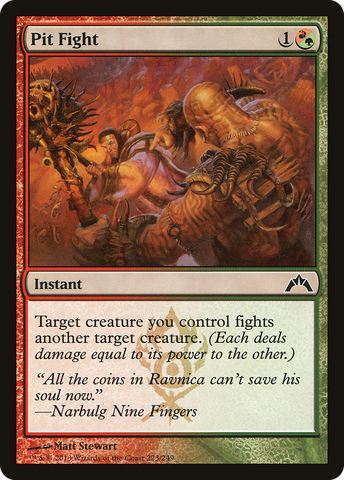 Pit Fight (GTC-223)  Foil - Gatecrash