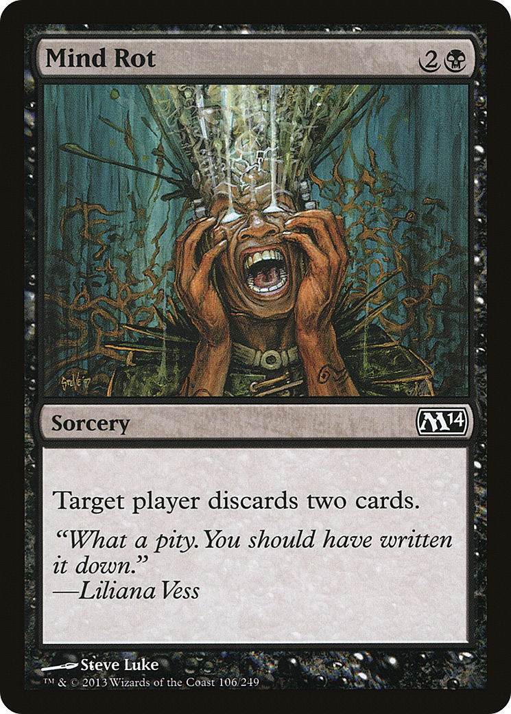Mind Rot (M14-106)  Foil - Magic 2014