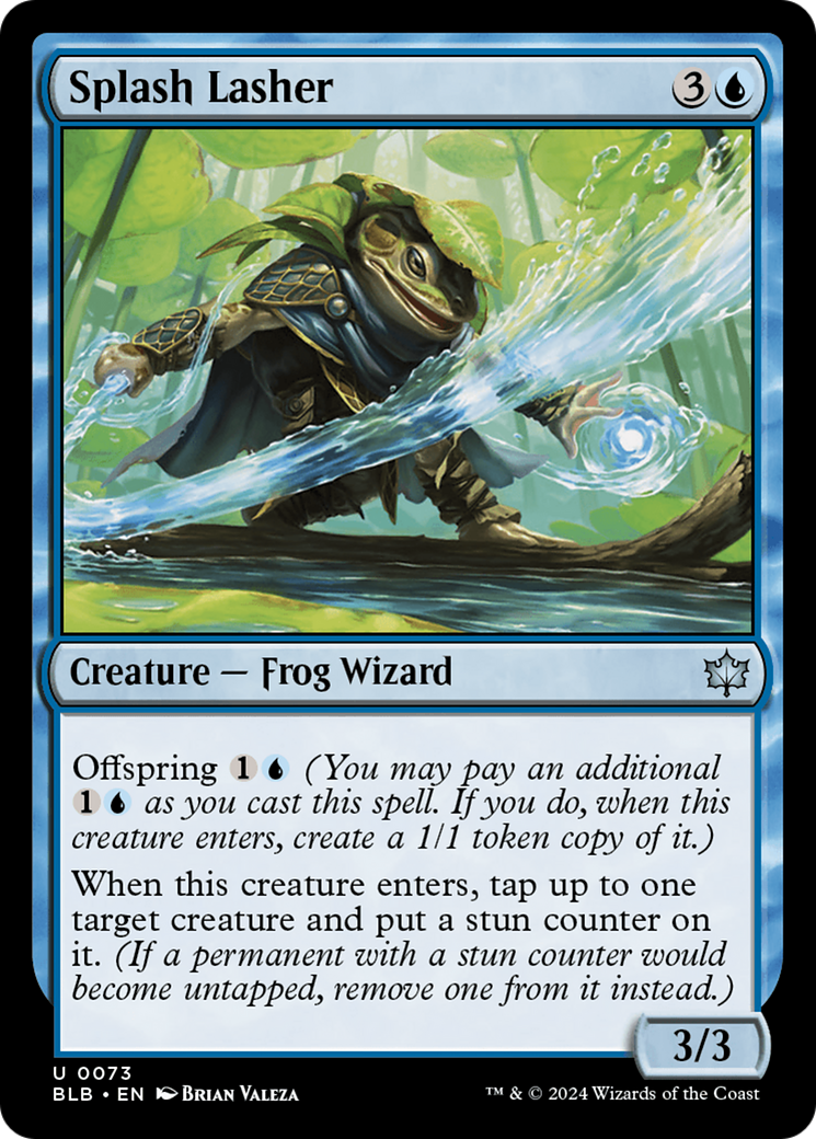 Splash Lasher (BLB-073)  - Bloomburrow