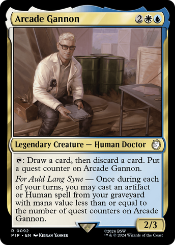 Arcade Gannon (PIP-092)  - Fallout