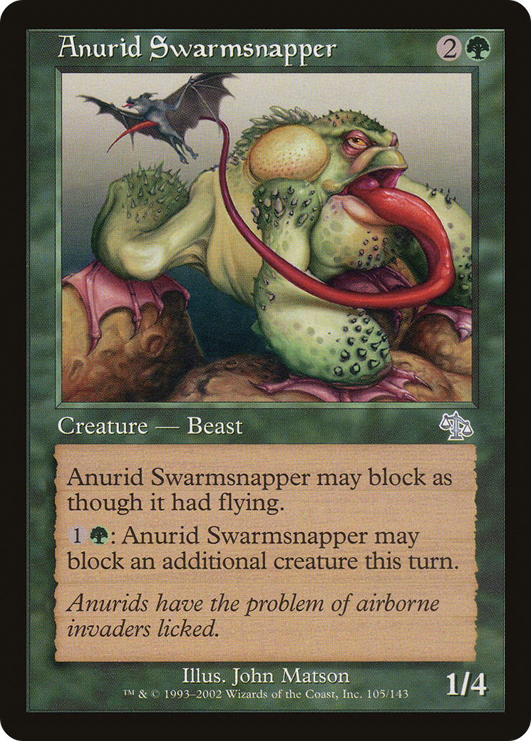 Anurid Swarmsnapper (JUD-105)  - Judgment