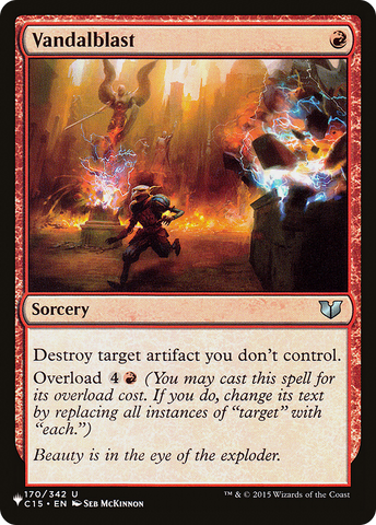 Vandalblast (LIST-170)  - The List