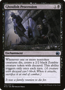 Ghoulish Procession (MID-102)  Foil - Innistrad: Midnight Hunt