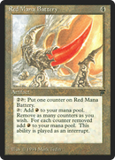Red Mana Battery (LEG-) - Legends