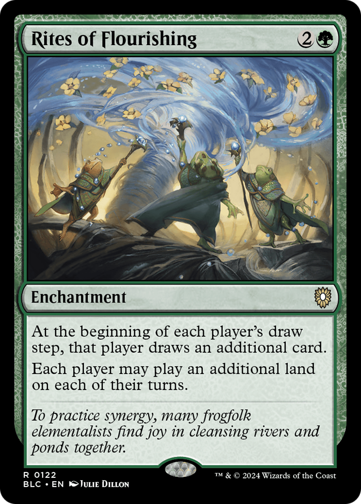 Rites of Flourishing (BLC-122)  - Bloomburrow Commander