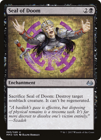 Seal of Doom (MM3-083)  - Modern Masters 2017