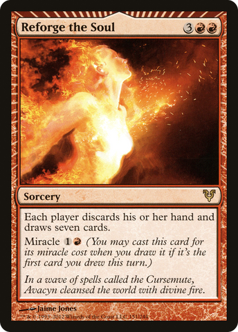 Reforge the Soul (AVR-151)  - Avacyn Restored: (miracle)