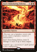 Jaya's Immolating Inferno (CMR-415)  - Commander Legends