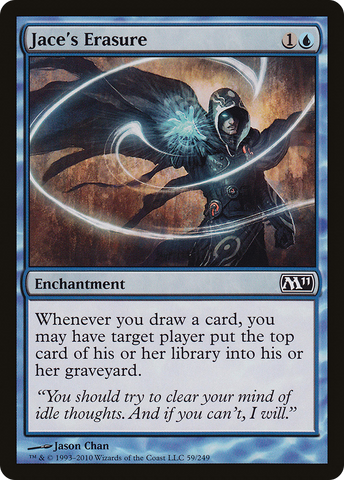 Jace's Erasure (M11-059)  Foil - Magic 2011