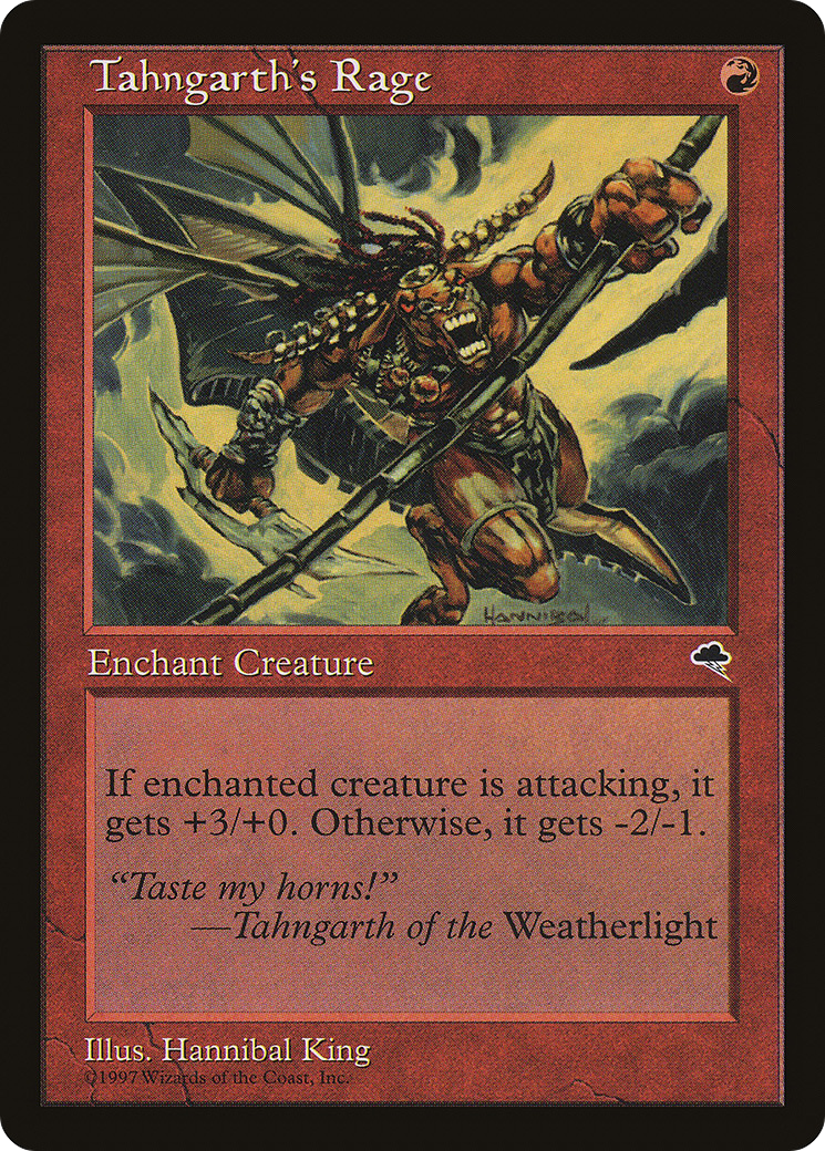 Tahngarth's Rage (TMP-209)  - Tempest