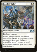 Knightly Valor (M19-020)  Foil - Core Set 2019