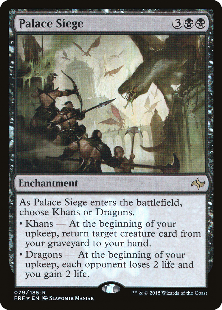 Palace Siege (FRF-79★)  Foil - Fate Reforged