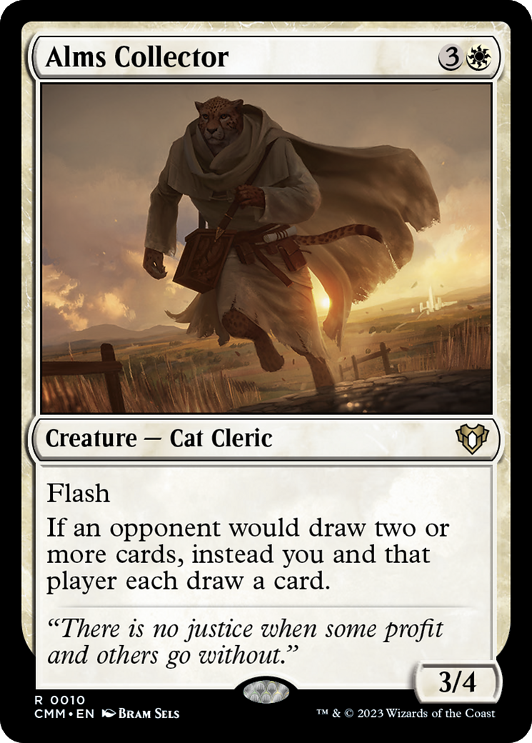 Alms Collector (CMM-010)  Foil - Commander Masters
