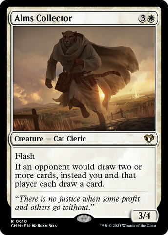 Alms Collector (CMM-010)  Foil - Commander Masters
