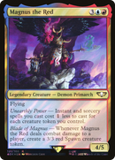 Magnus the Red (Surge Foil) (40K-131)  Foil - Warhammer 40,000 Commander