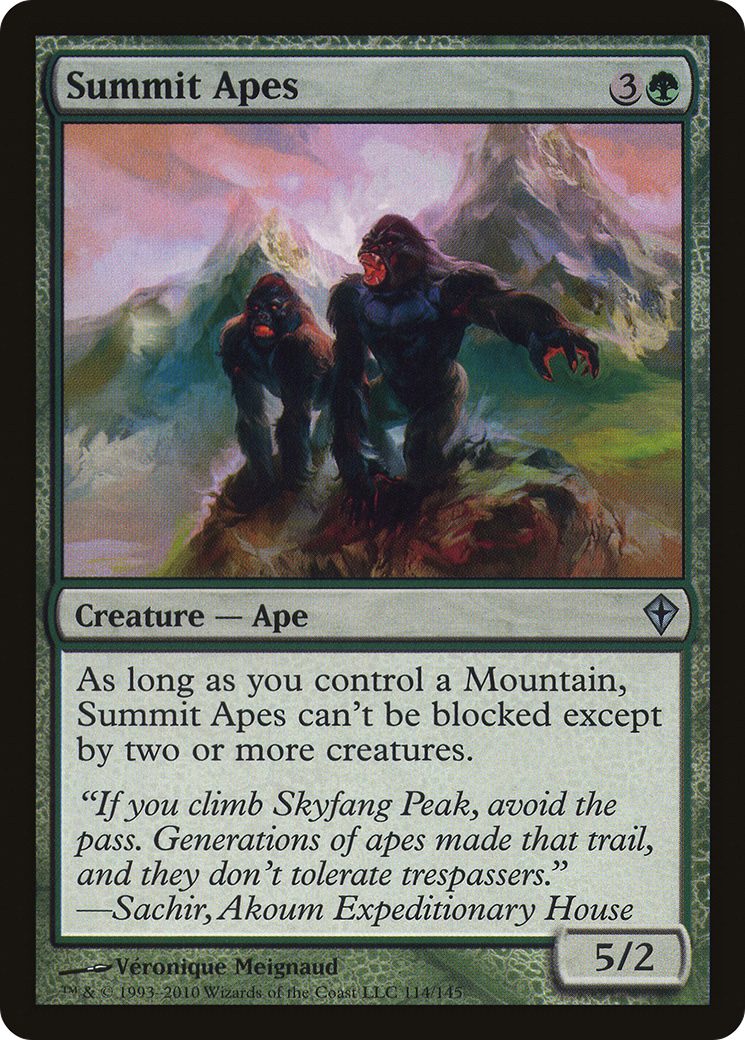 Summit Apes (WWK-114)  - Worldwake