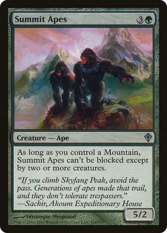 Summit Apes (WWK-114)  - Worldwake