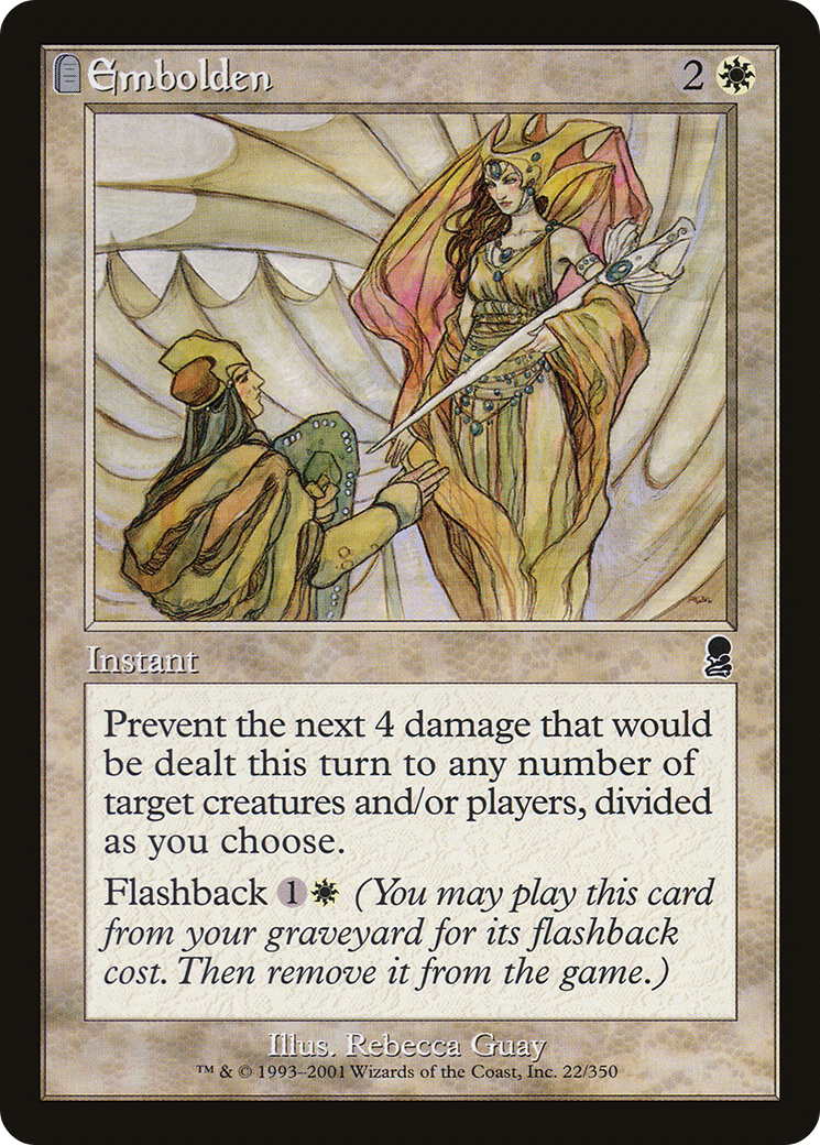 Embolden (ODY-022)  Foil - Odyssey: (tombstone)