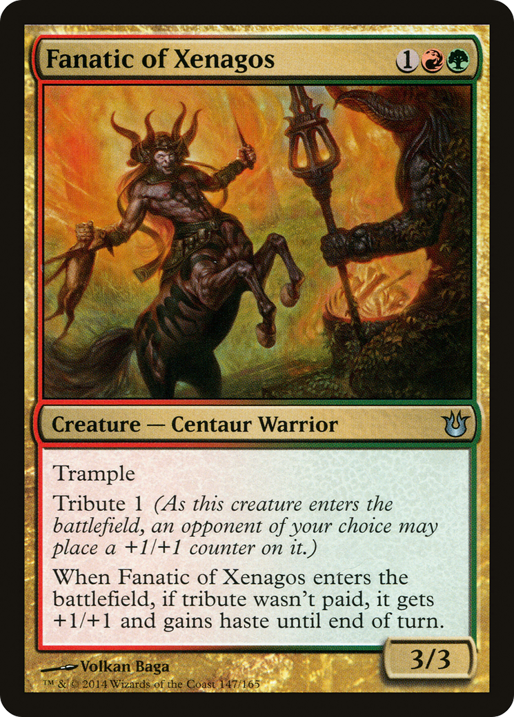 Fanatic of Xenagos (BNG-147)  Foil - Born of the Gods